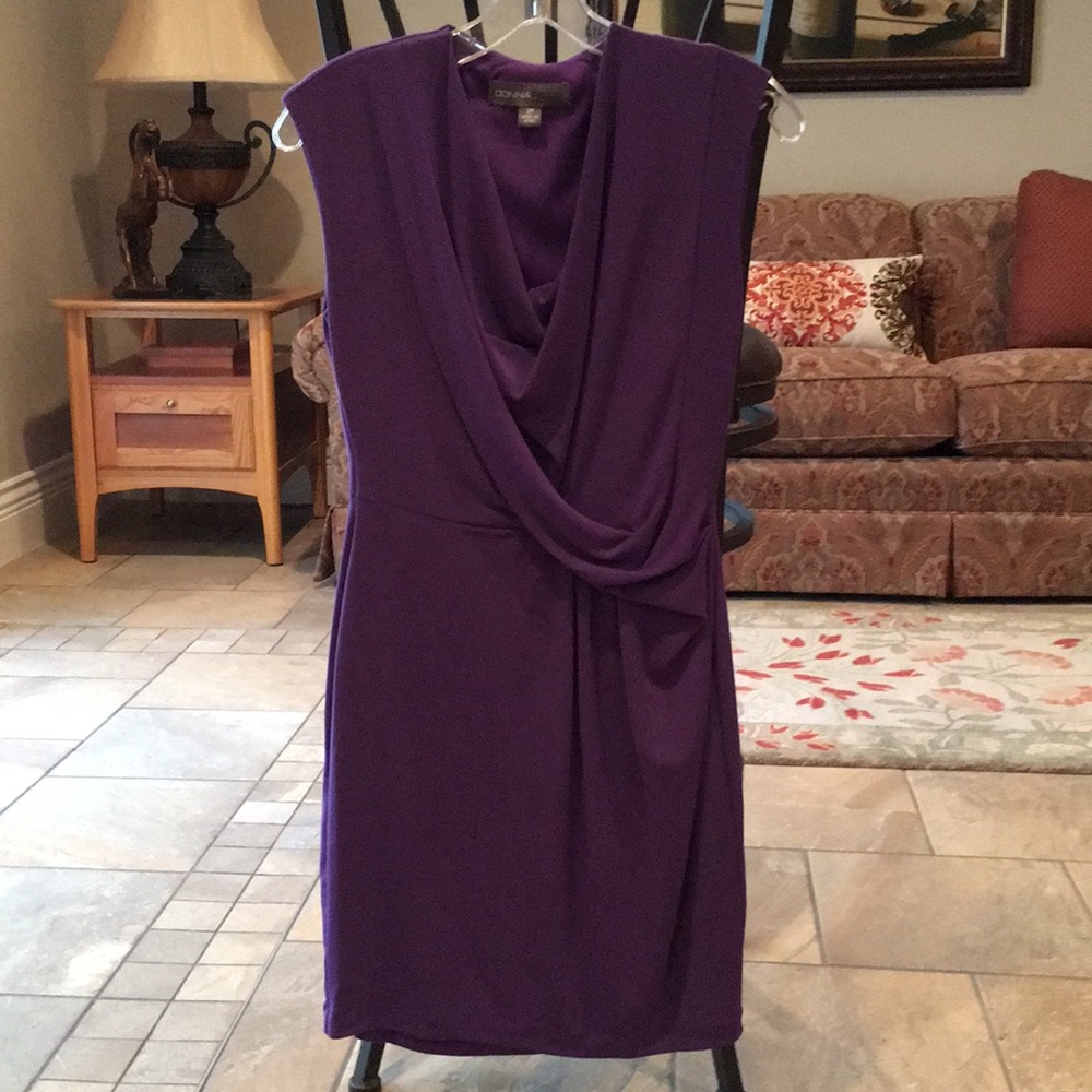 Donna Ricco New York purple dress